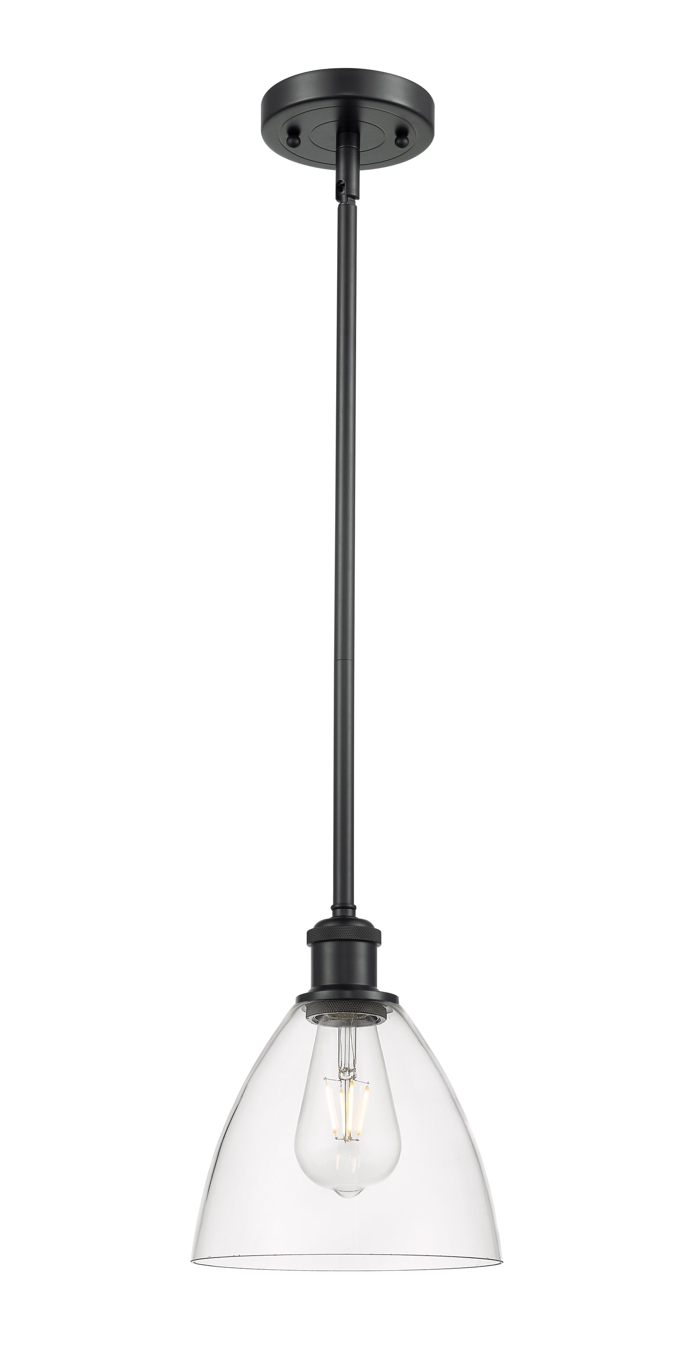 Ballston Mini Pendant Antique Brass Finish