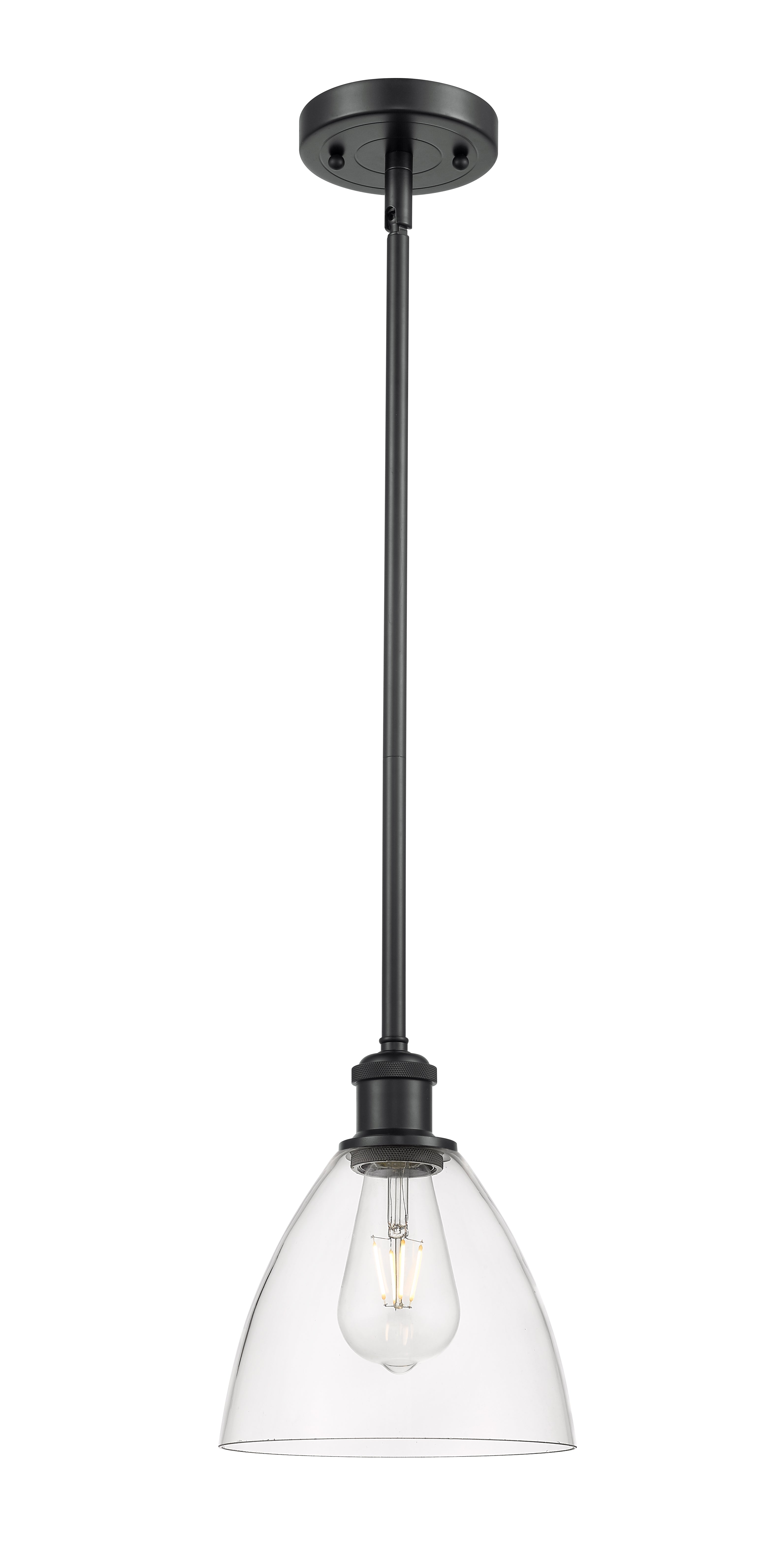 Ballston Mini Pendant Antique Brass Finish