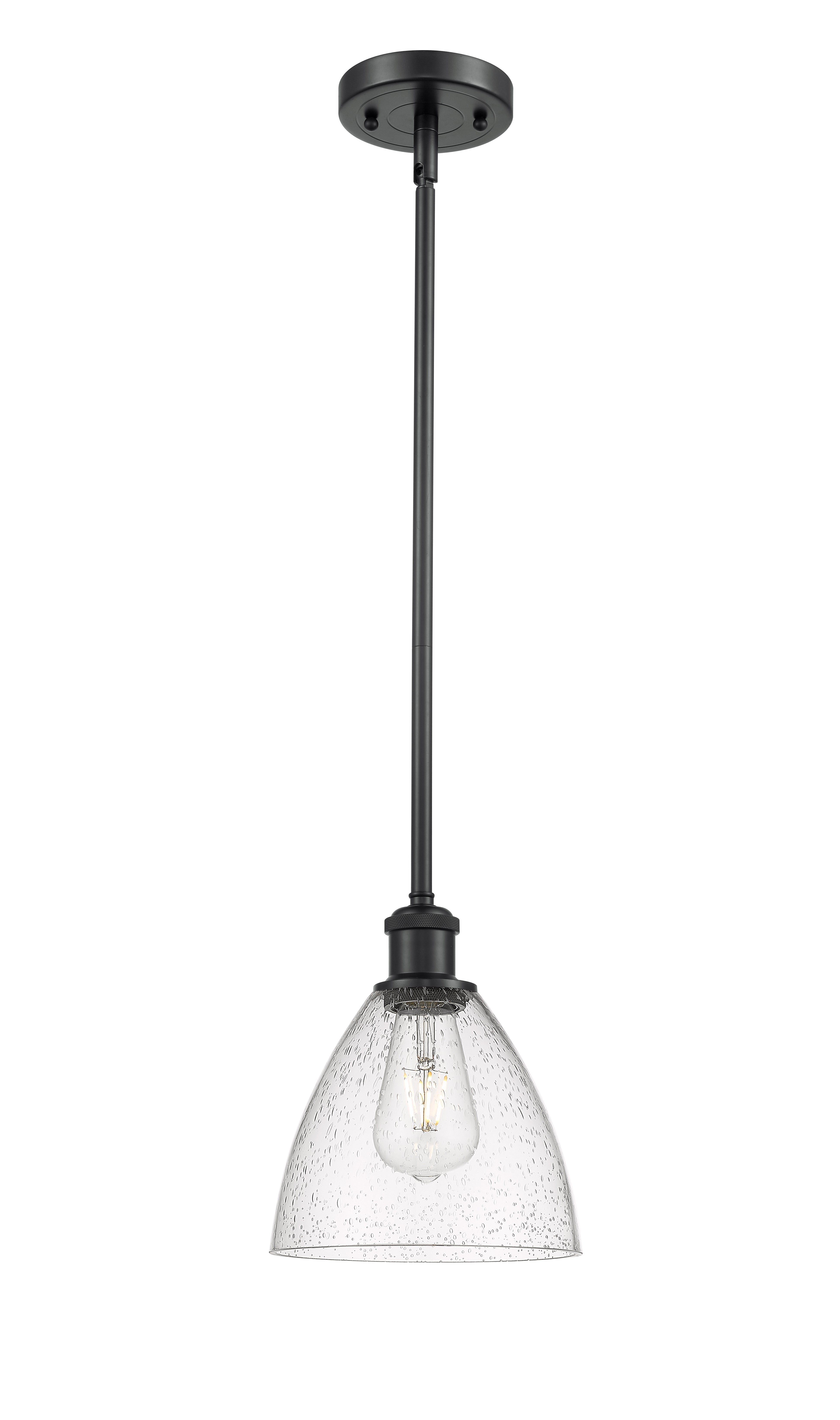 Ballston Mini Pendant Antique Brass Finish
