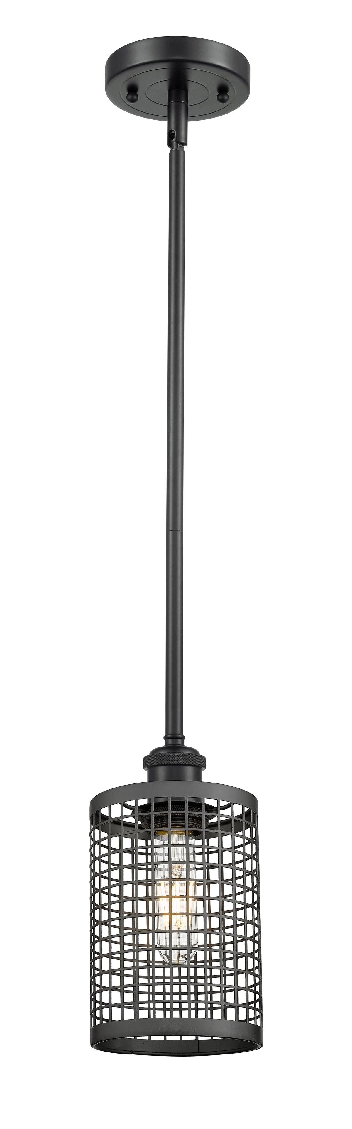 Ballston Mini Pendant Antique Brass Finish