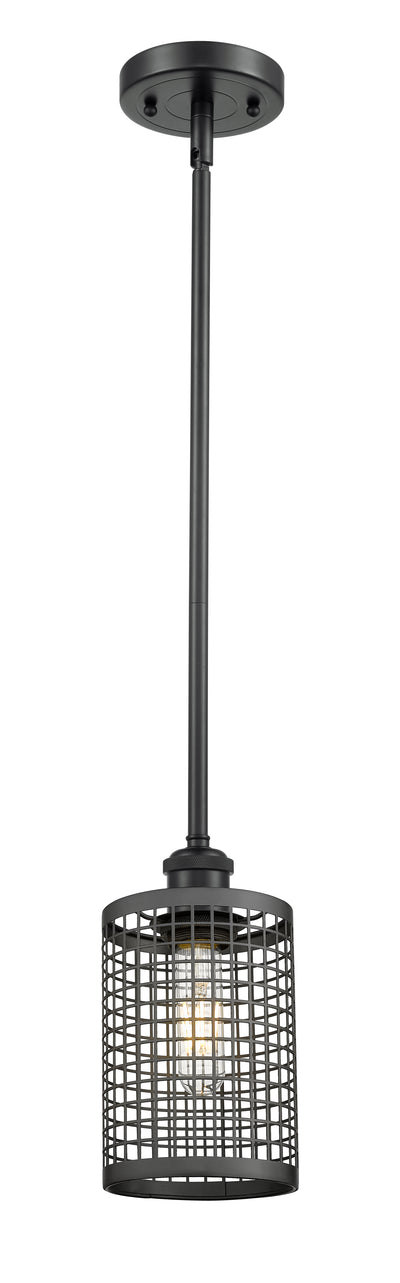 Ballston Mini Pendant Antique Brass Finish