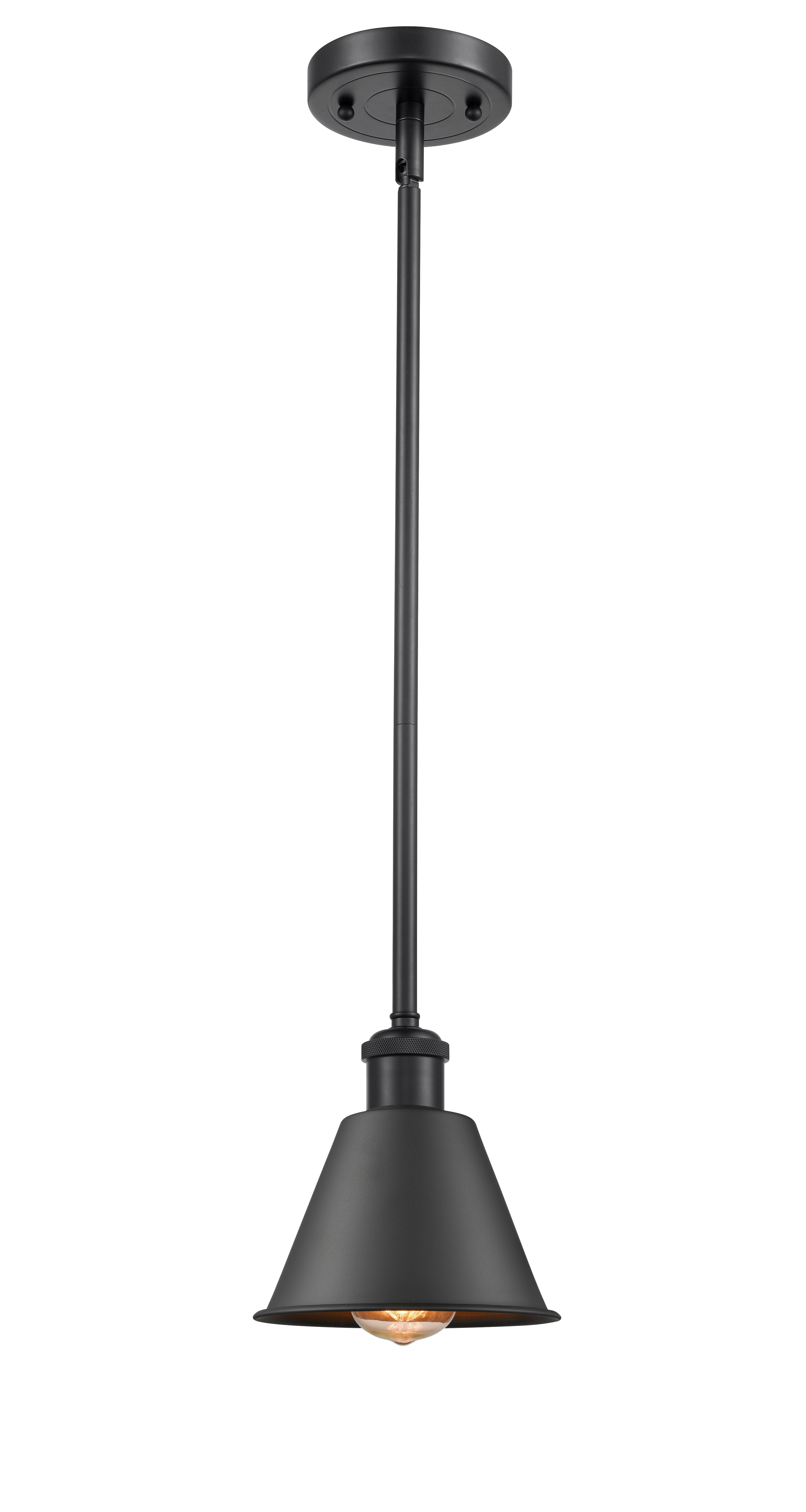 Ballston Mini Pendant Antique Brass Finish