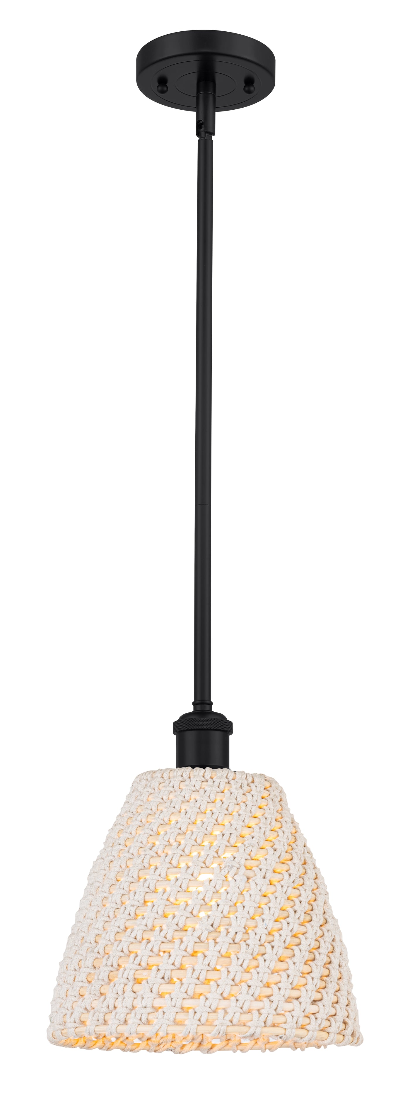 Ballston Mini Pendant Antique Brass 9 Inch
