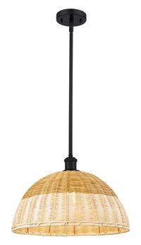 Ballston Mini Pendant Antique Brass Finish