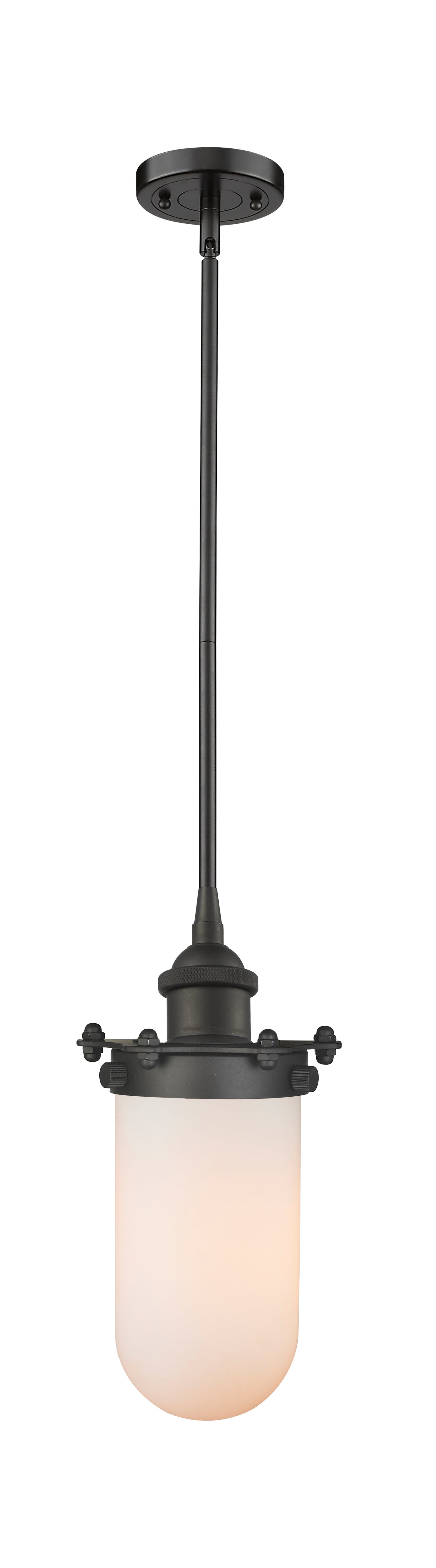 Austere Mini Pendant Matte Black Brass