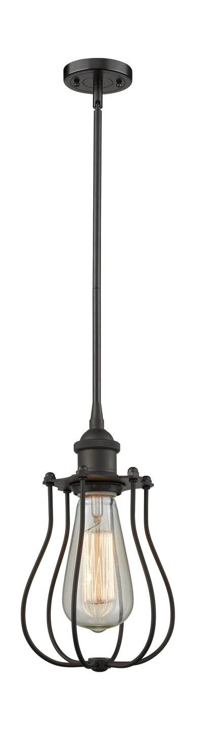 Ballston Mini Pendant Matte Black Brass