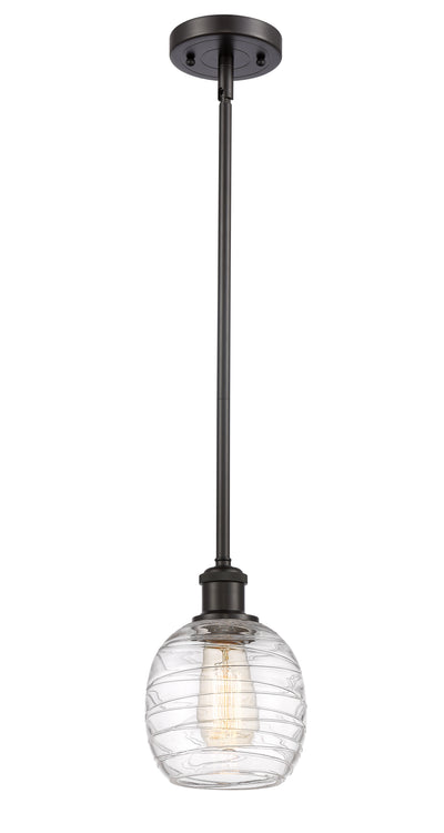 Ballston Mini Pendant Antique Brass Finish