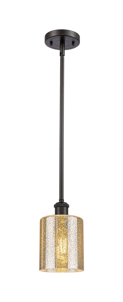 Ballston Mini Pendant 5 Inch Antique Brass