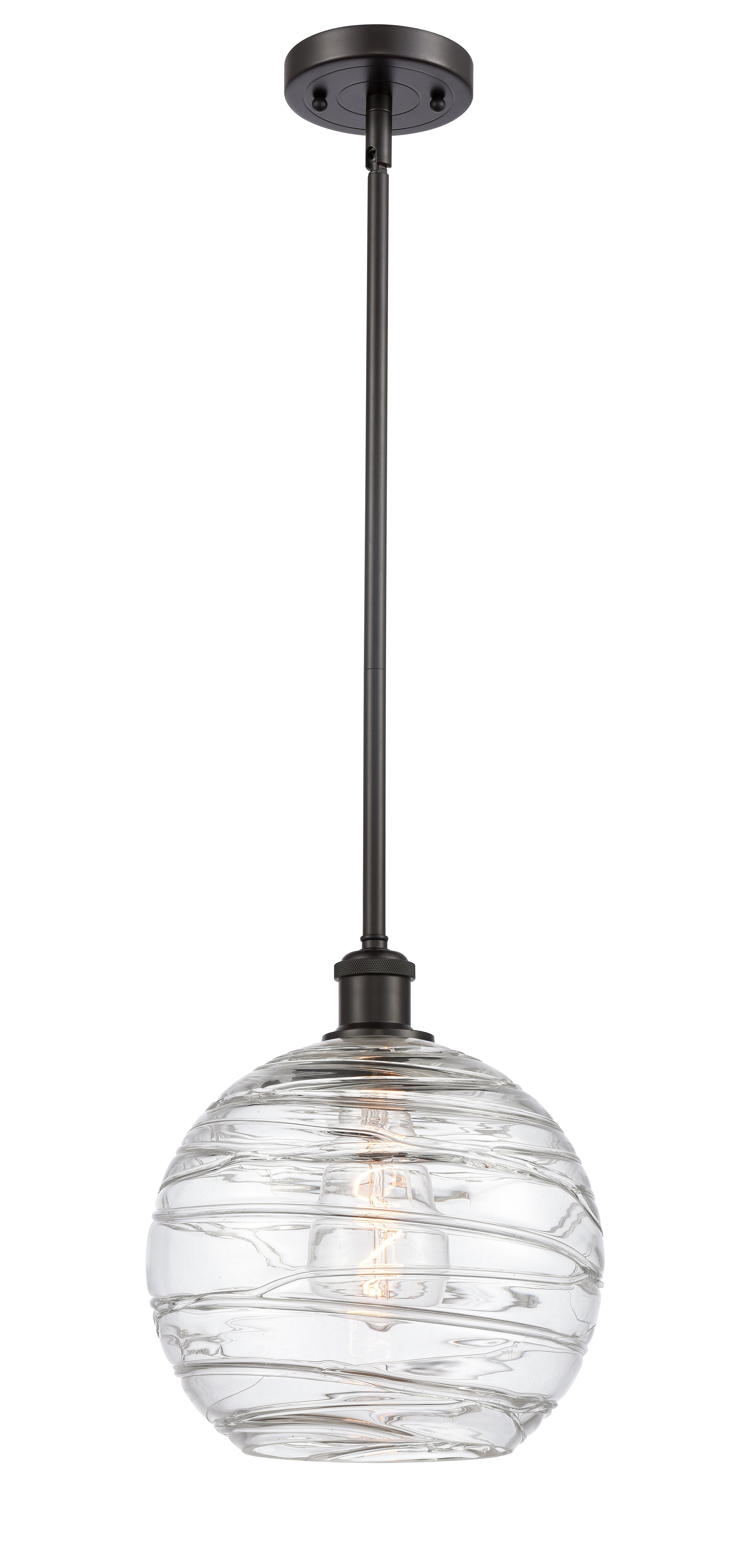 Ballston Mini Pendant Antique Brass Finish