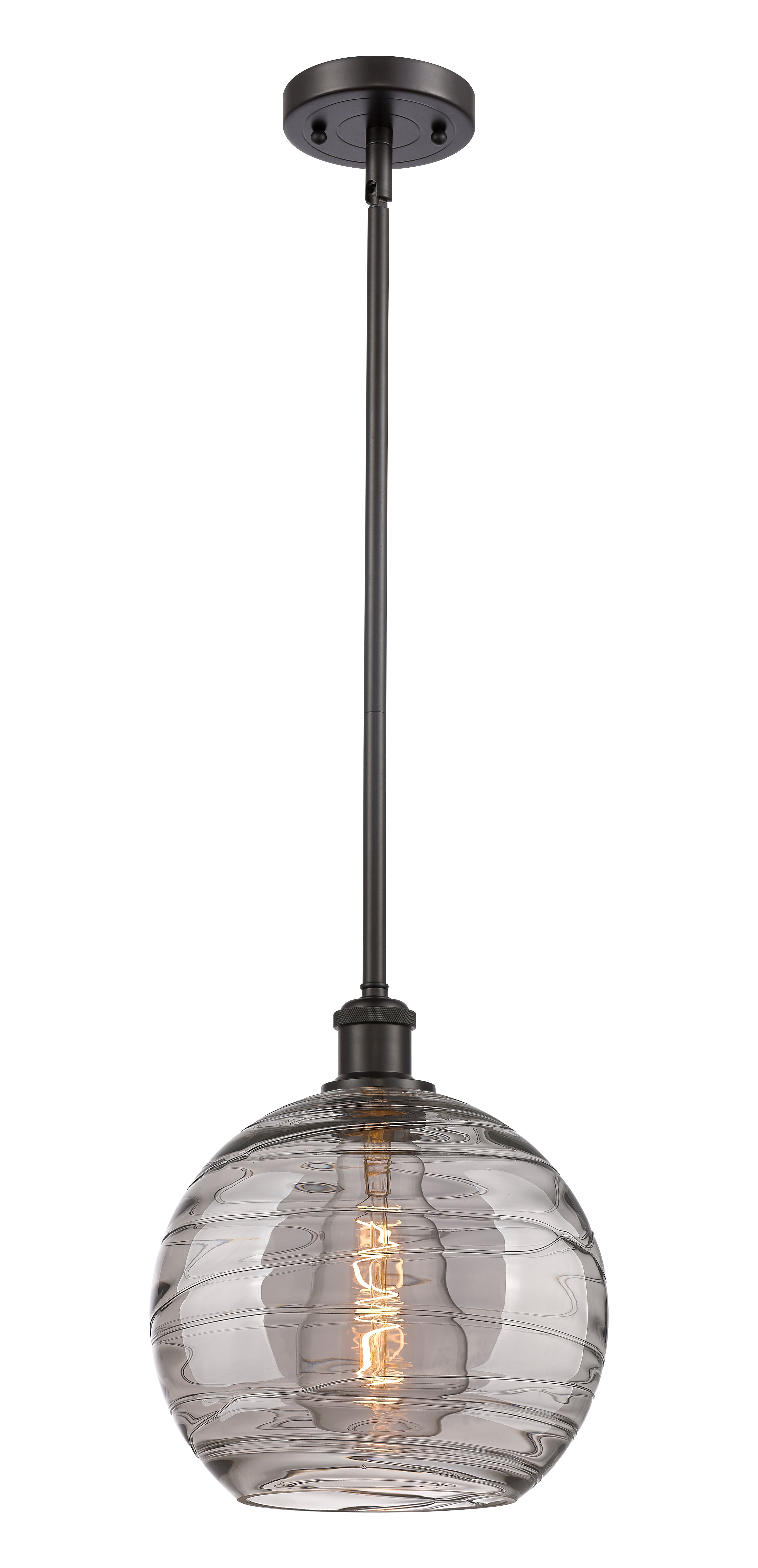 Ballston Mini Pendant Antique Brass Finish