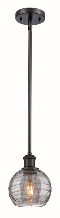 Ballston Mini Pendant Antique Brass Finish