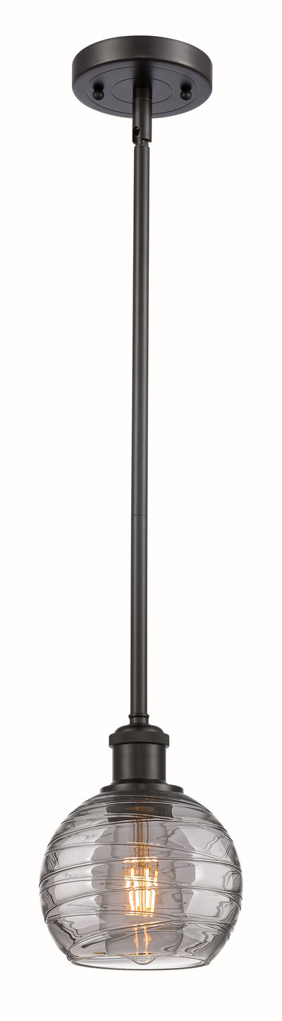 Ballston Mini Pendant Antique Brass Finish