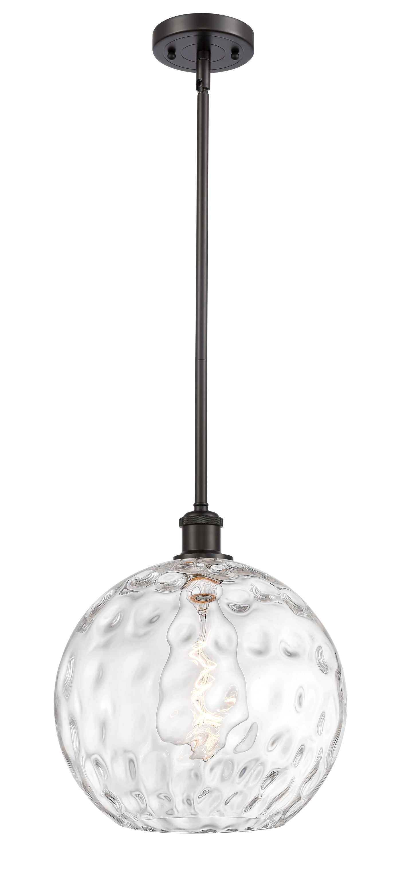 Ballston Mini Pendant Antique Brass Glass