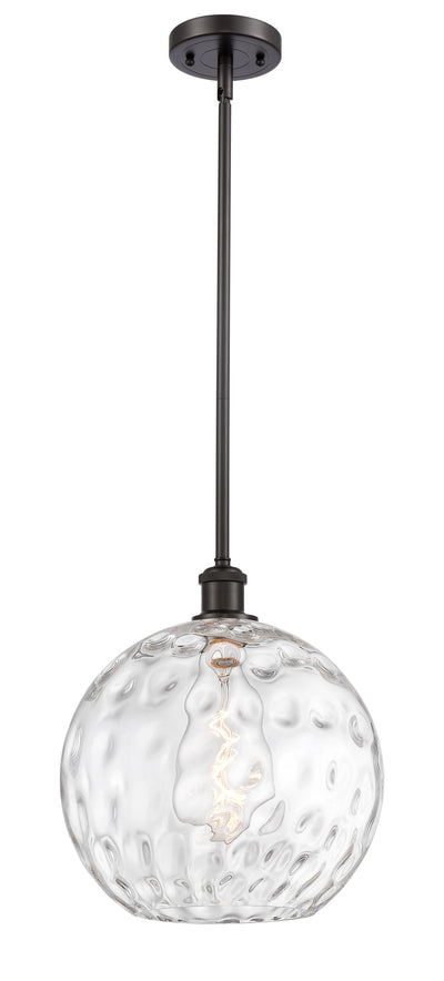 Ballston Mini Pendant Antique Brass Glass