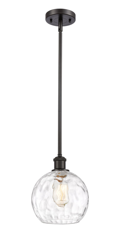 Ballston Mini Pendant Antique Brass 8 inch
