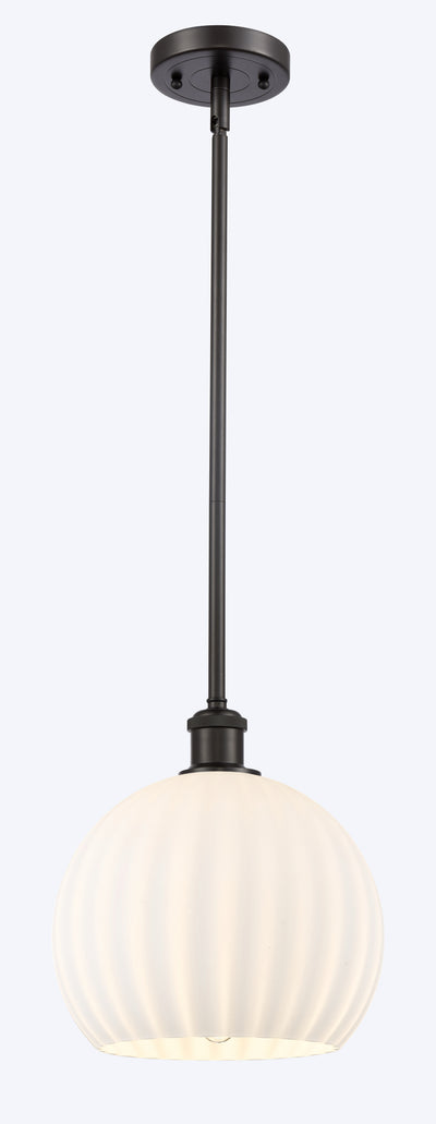 Ballston Mini Pendant Antique Brass Finish