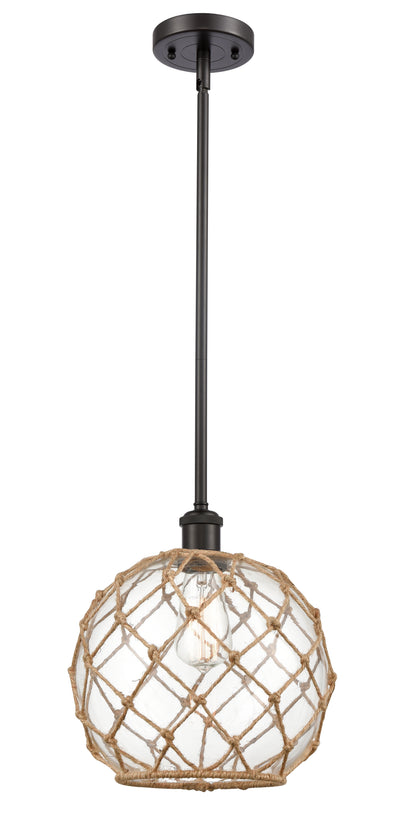 Ballston Mini Pendant Antique Brass Finish
