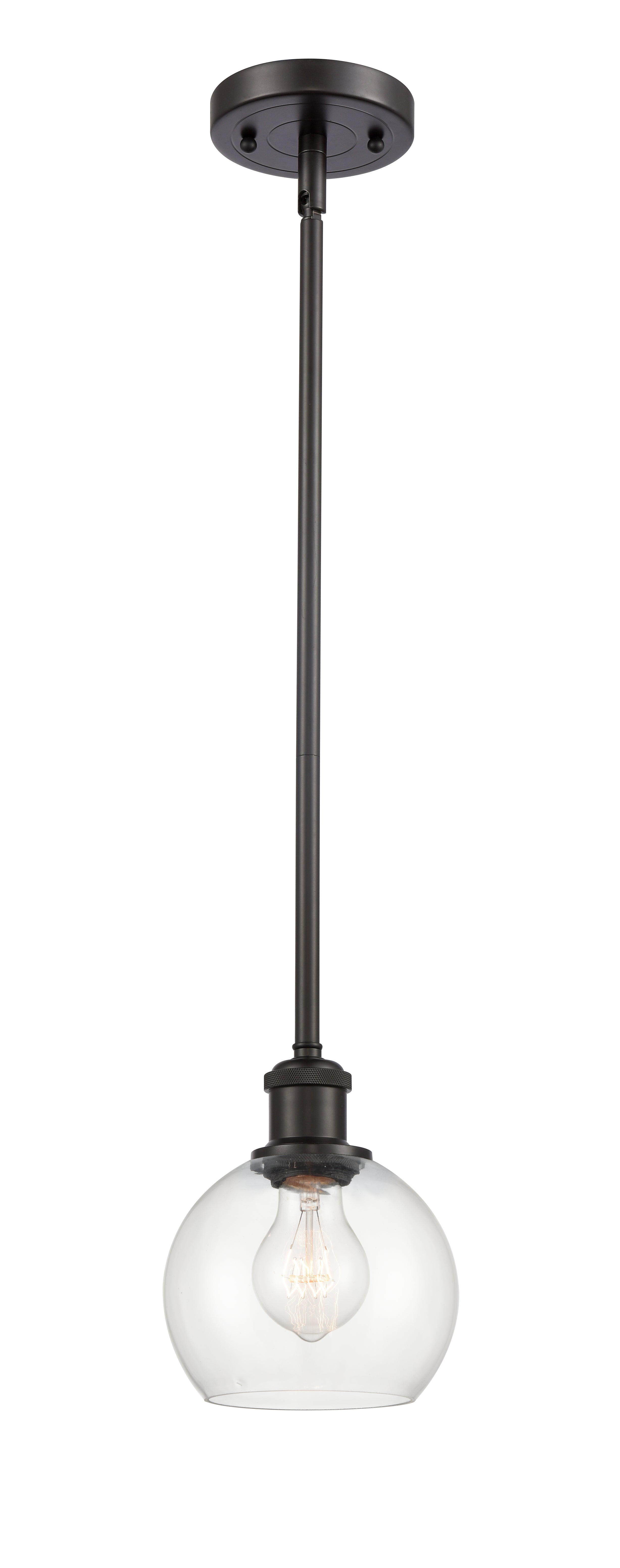 Ballston Mini Pendant Brass Antique Finish