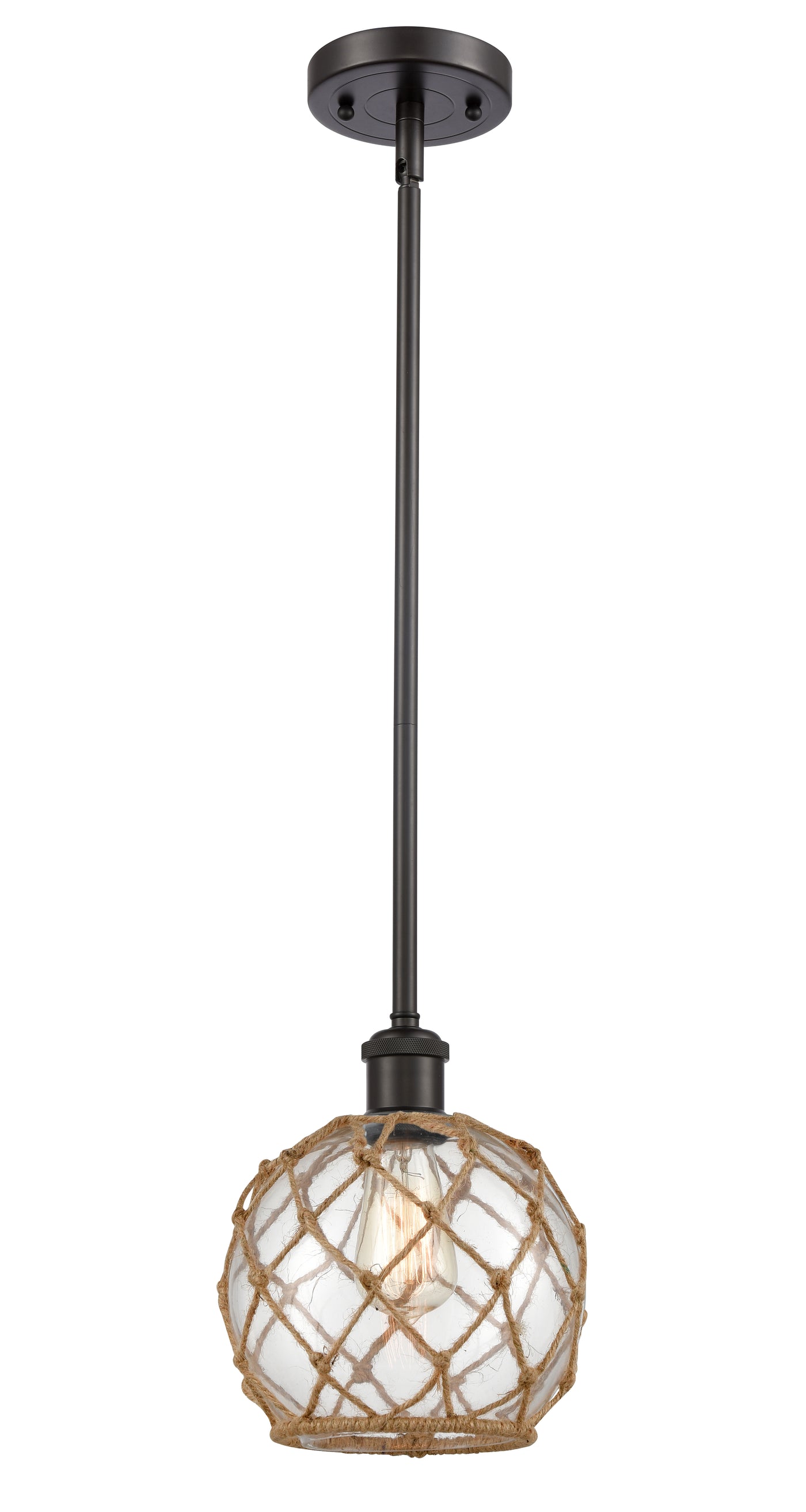 Ballston Mini Pendant Antique Brass Finish