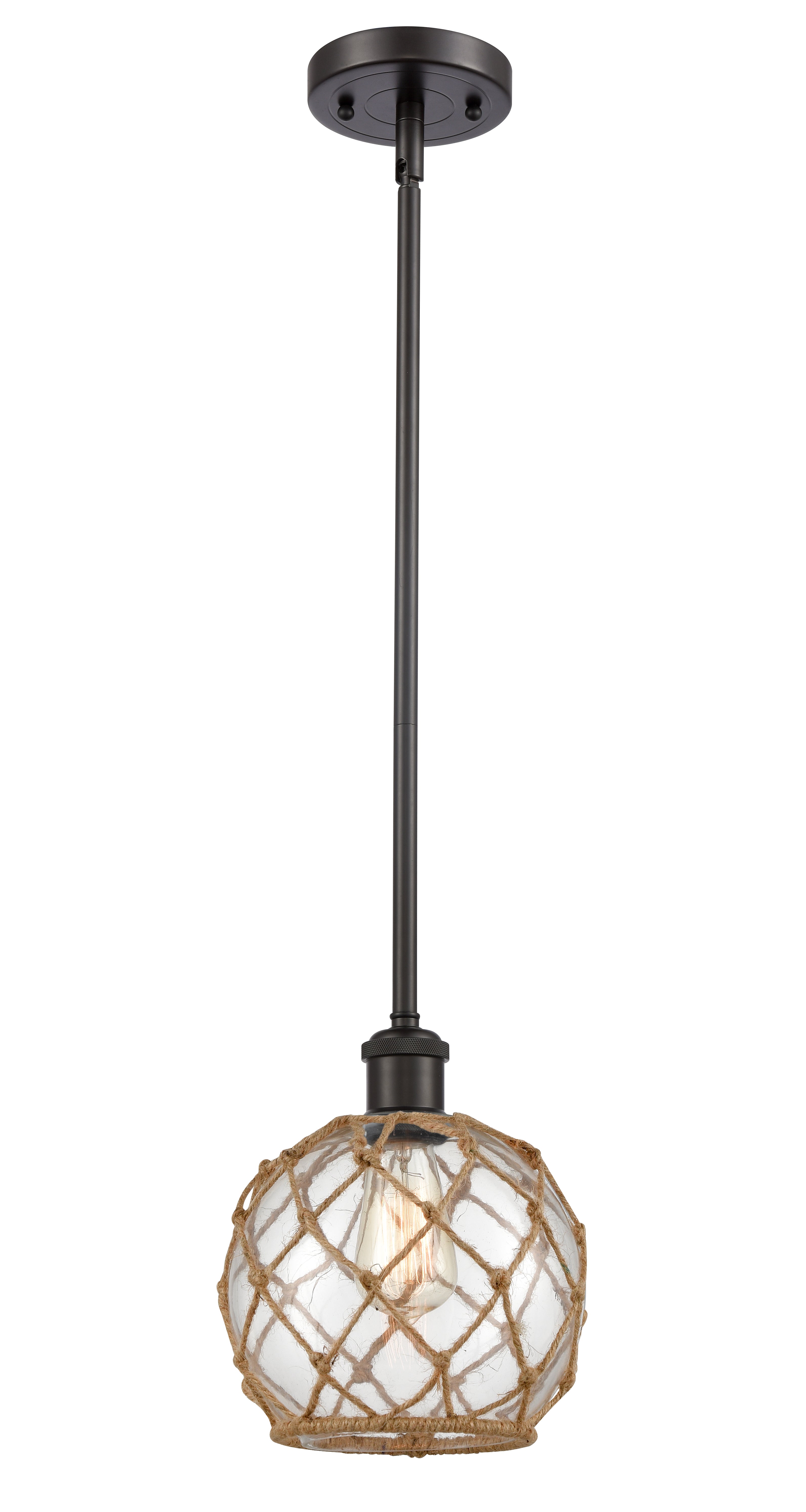 Ballston Mini Pendant Antique Brass Finish