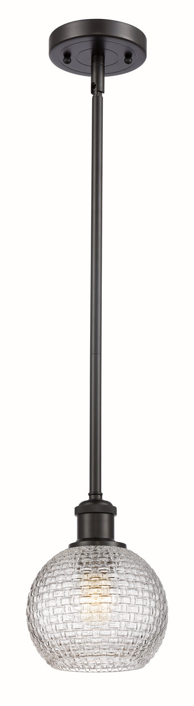 Ballston Mini Pendant Antique Brass Finish