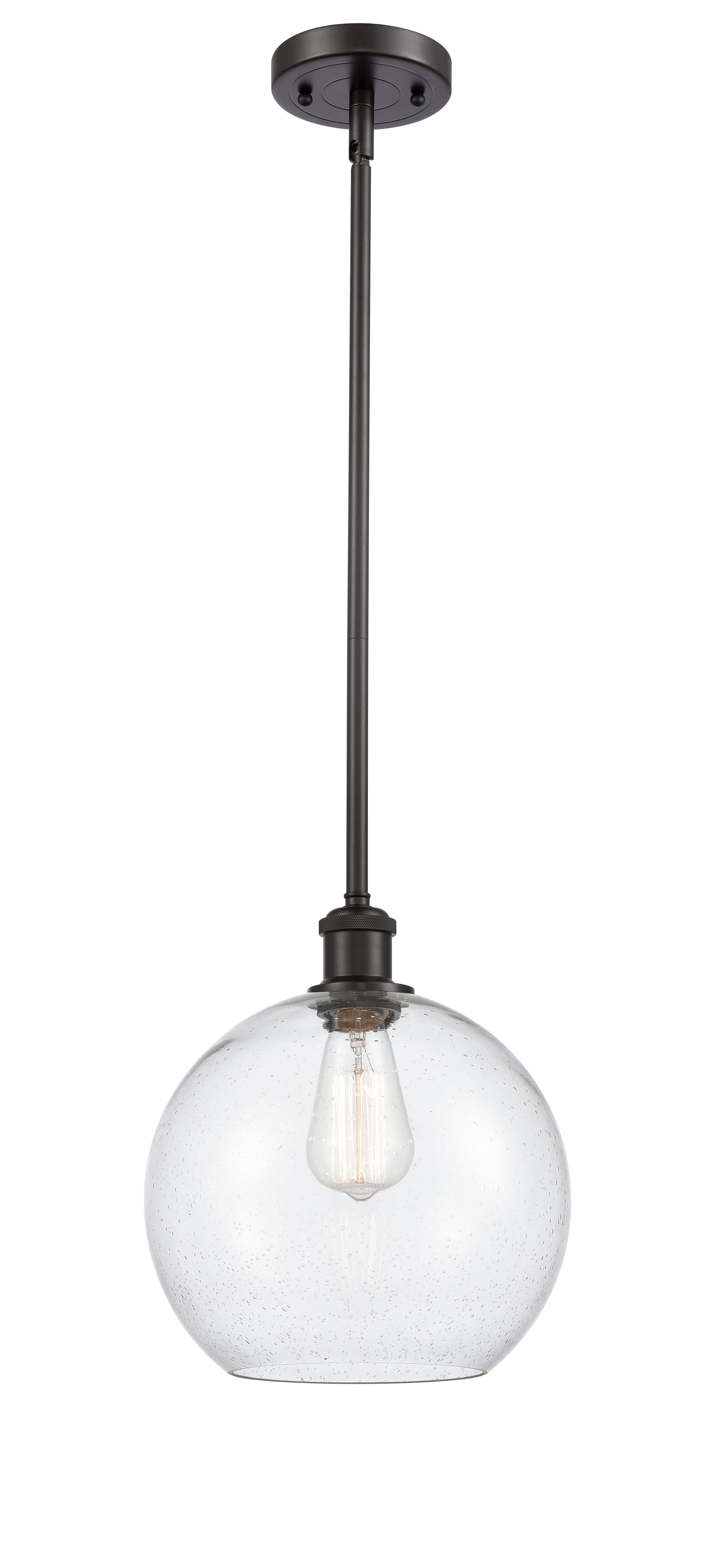 Ballston Mini Pendant Antique Brass 10 Inch