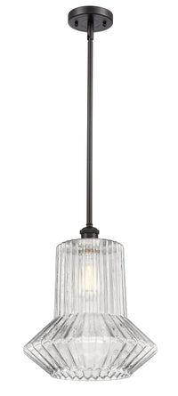 Ballston Mini Pendant Antique Brass Finish