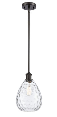 Ballston Mini Pendant Antique Brass Glass