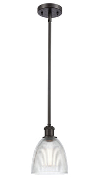 Ballston Mini Pendant Antique Brass Finish