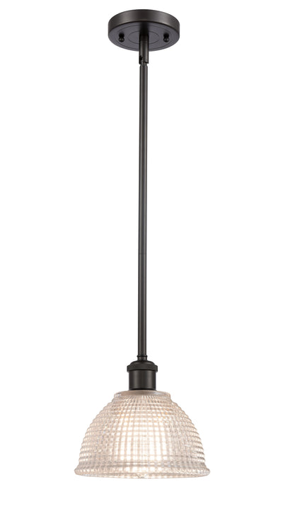 Ballston Mini Pendant Antique Brass 8 Inch