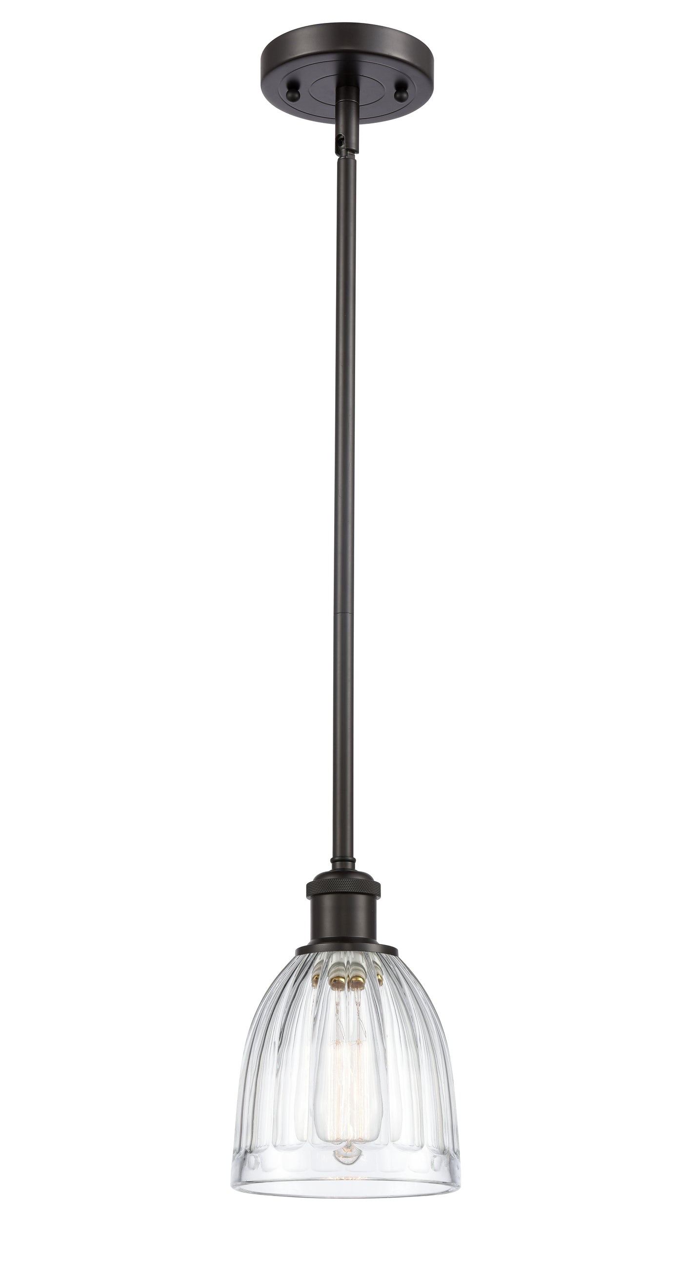 Ballston Mini Pendant Antique Brass Finish