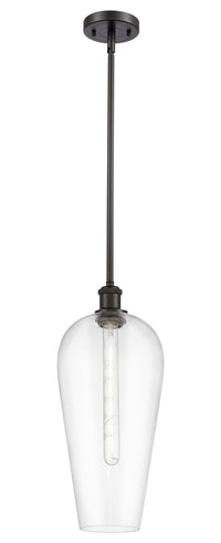 Ballston Mini Pendant Antique Brass Finish