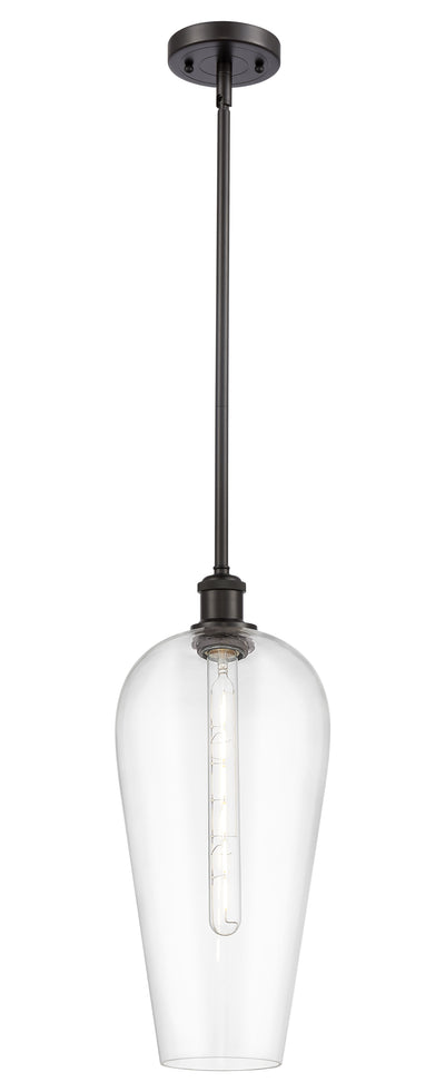Ballston Mini Pendant Antique Brass Finish