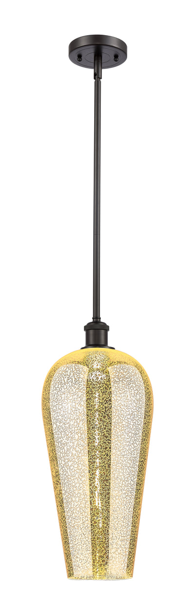 Ballston Mini Pendant Antique Brass Finish