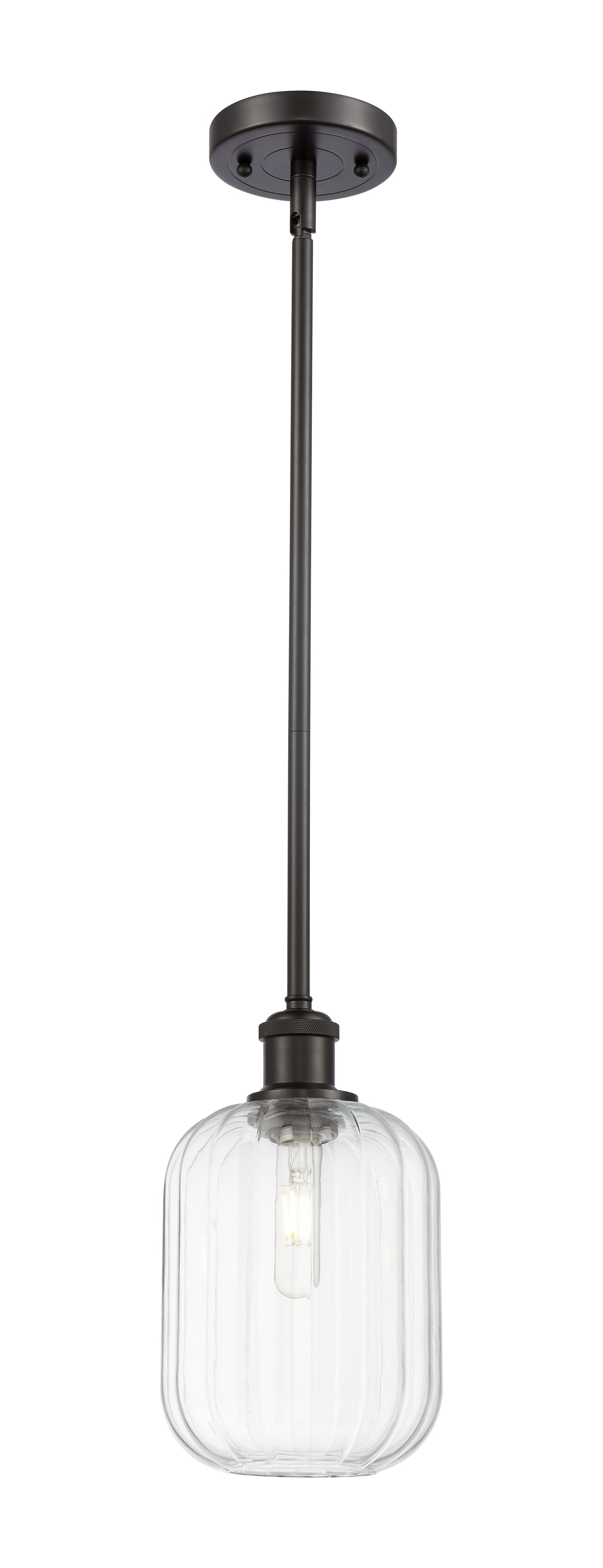 Ballston Mini Pendant Antique Brass Finish