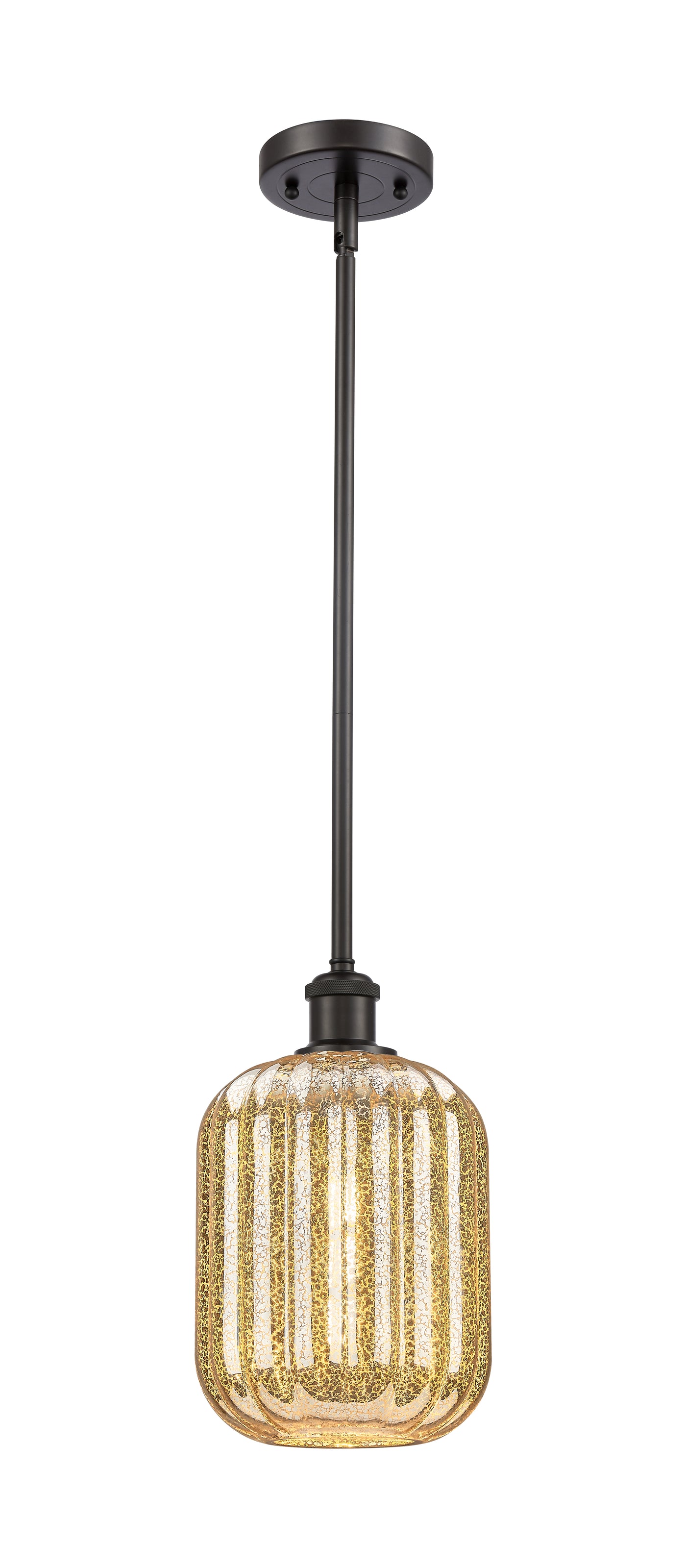 Ballston Mini Pendant Antique Brass Finish