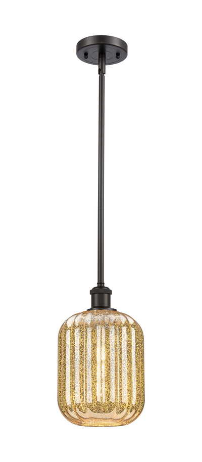 Ballston Mini Pendant Antique Brass Finish