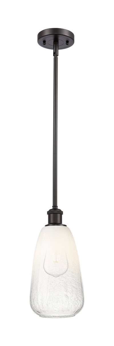 Ballston Mini Pendant Antique Brass Glass