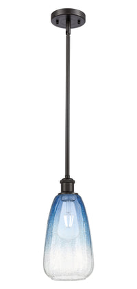 Ballston Mini Pendant Antique Brass Glass