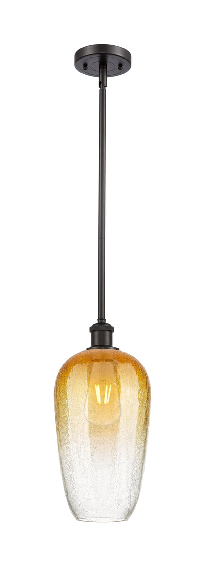 Ballston Mini Pendant Antique Brass Finish