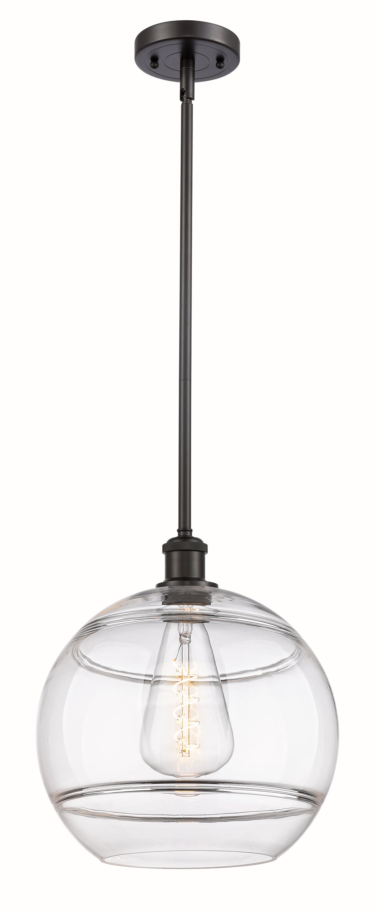 Ballston Mini Pendant Antique Brass Dimmable