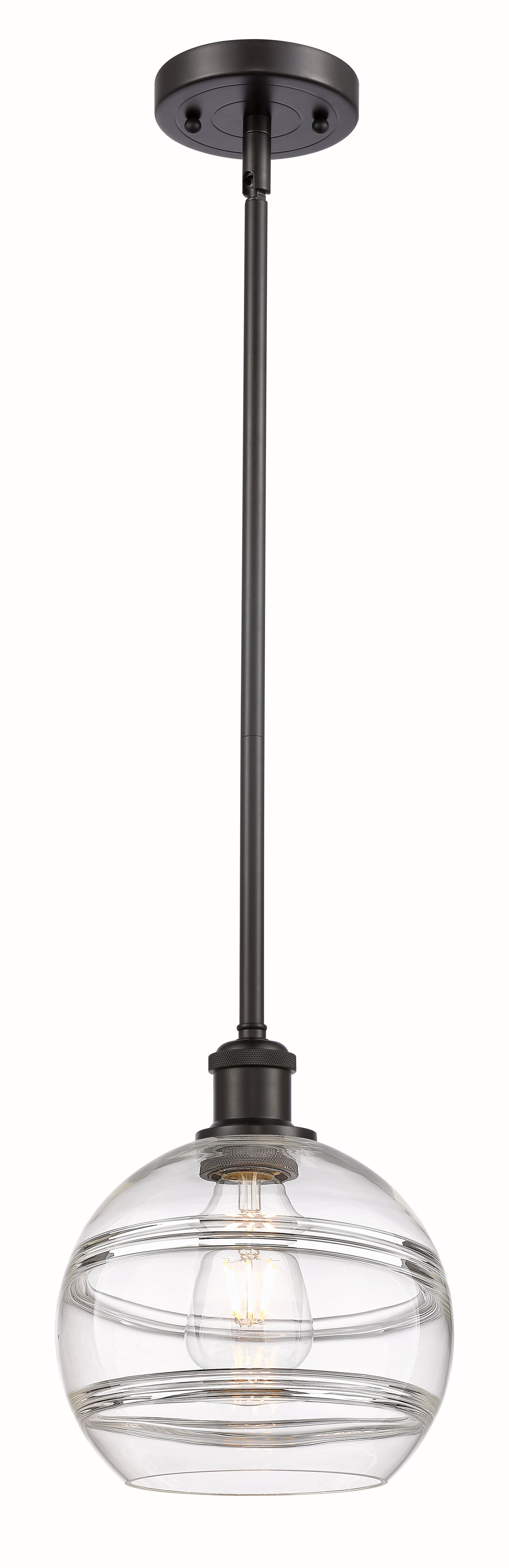 Ballston Mini Pendant Antique Brass Finish