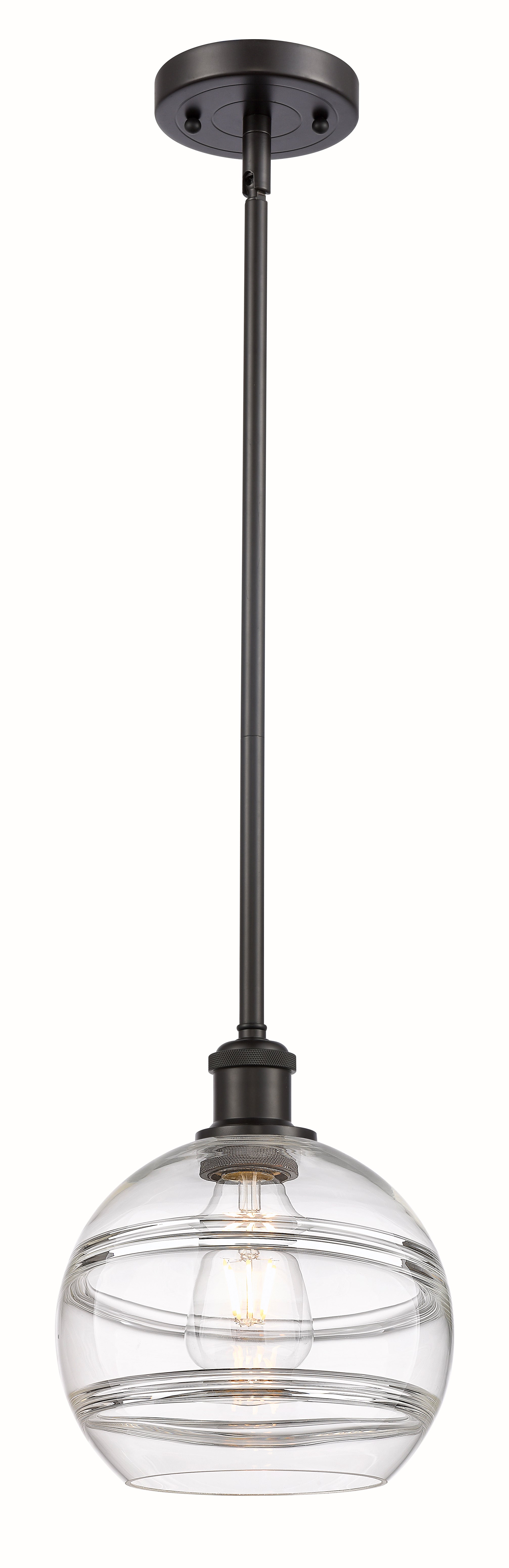 Ballston Mini Pendant Antique Brass Finish