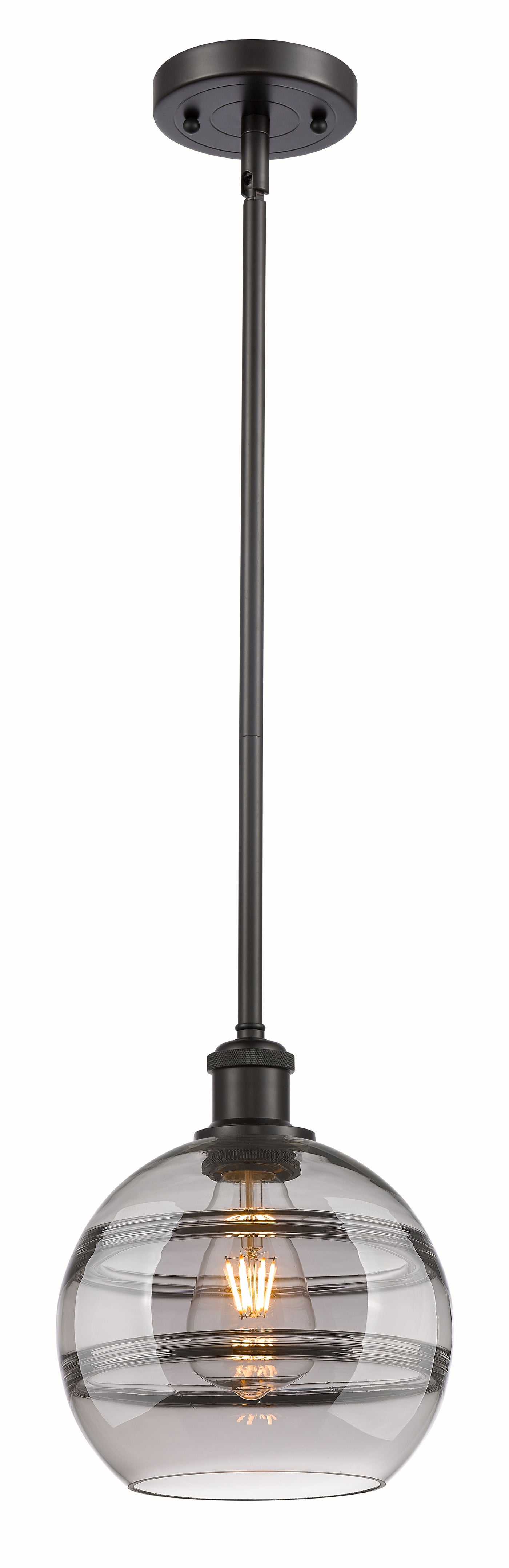 Ballston Mini Pendant Antique Brass Finish