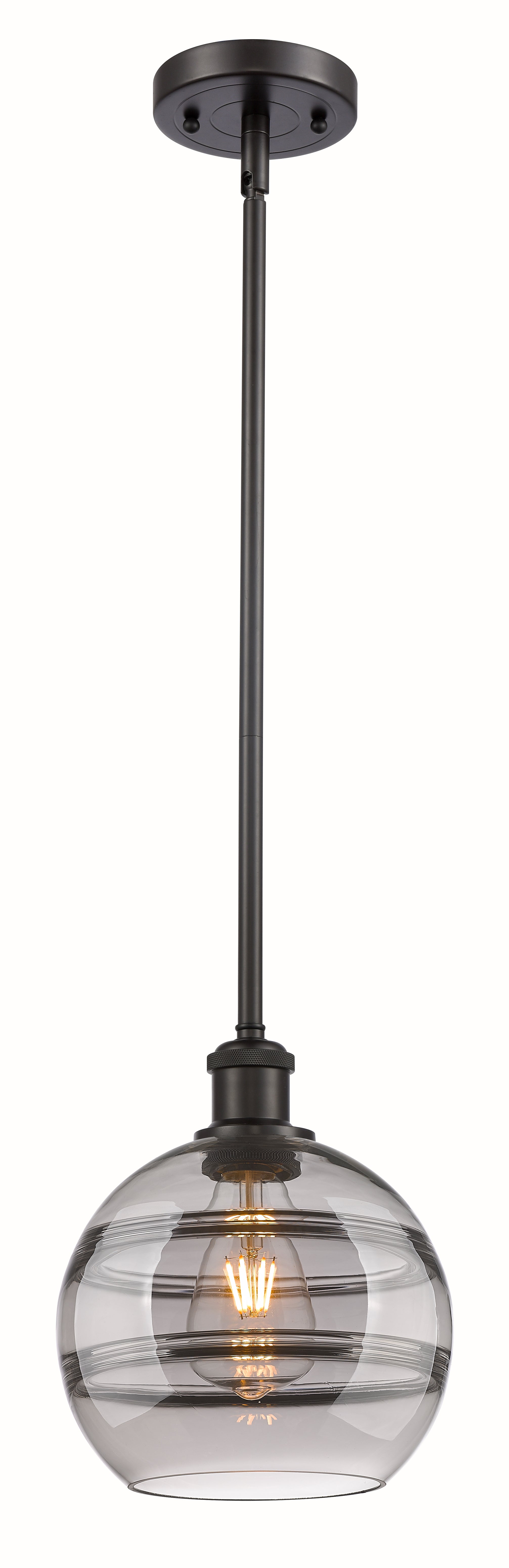 Ballston Mini Pendant Antique Brass Finish