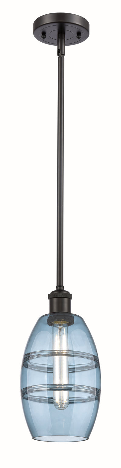 Ballston Mini Pendant Antique Brass Glass