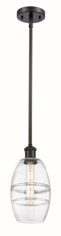 Ballston Mini Pendant Antique Brass Glass