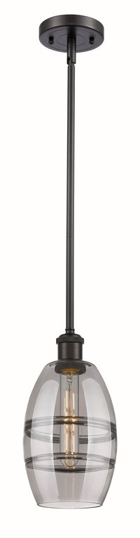 Ballston Mini Pendant Antique Brass Glass