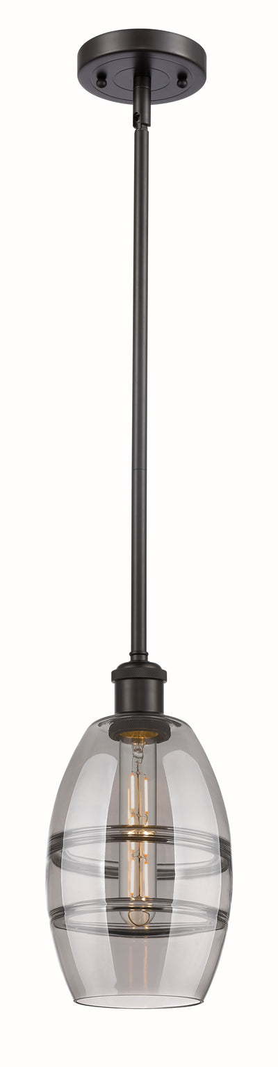 Ballston Mini Pendant Antique Brass Glass