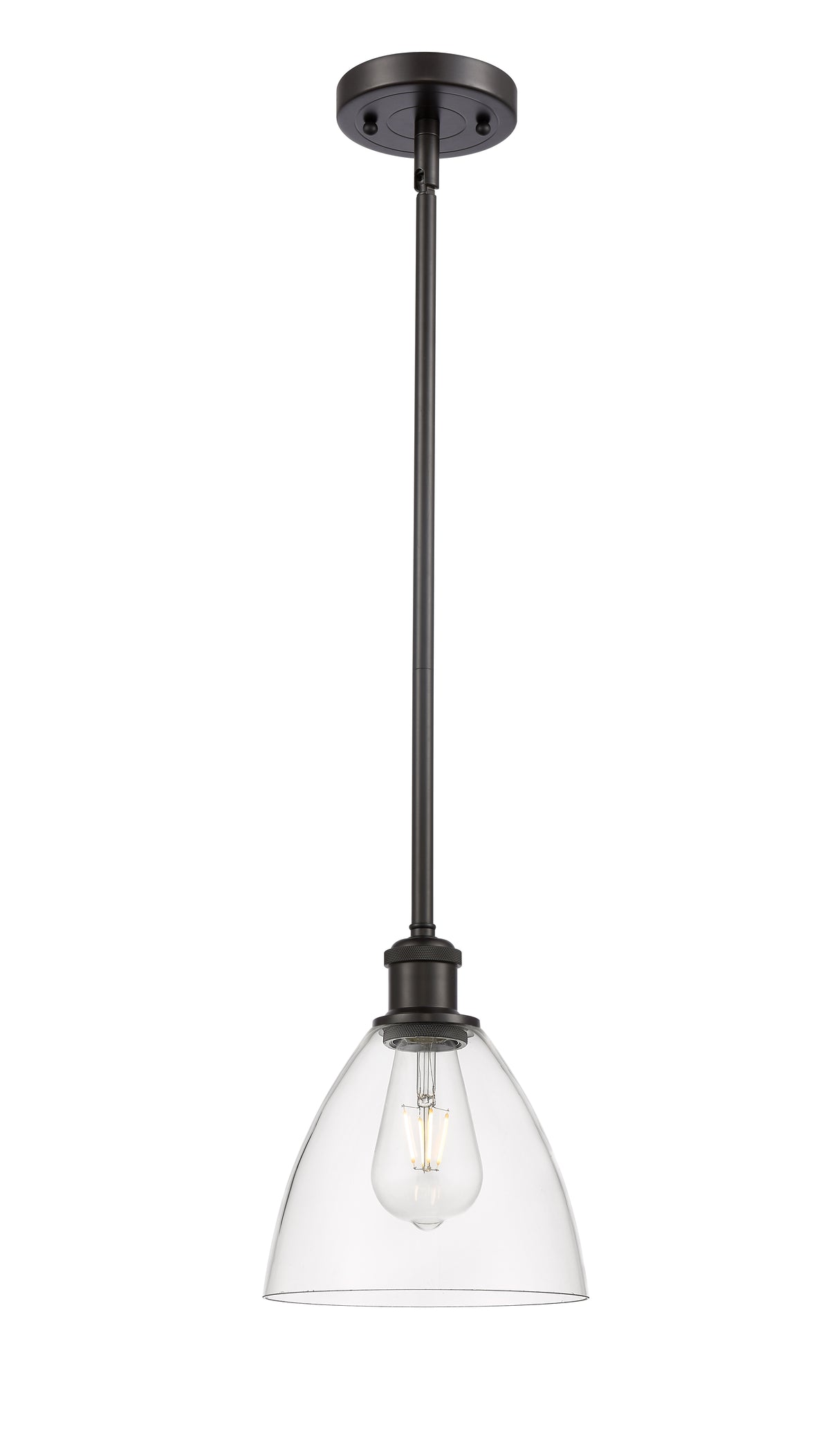 Ballston Mini Pendant Antique Brass Finish